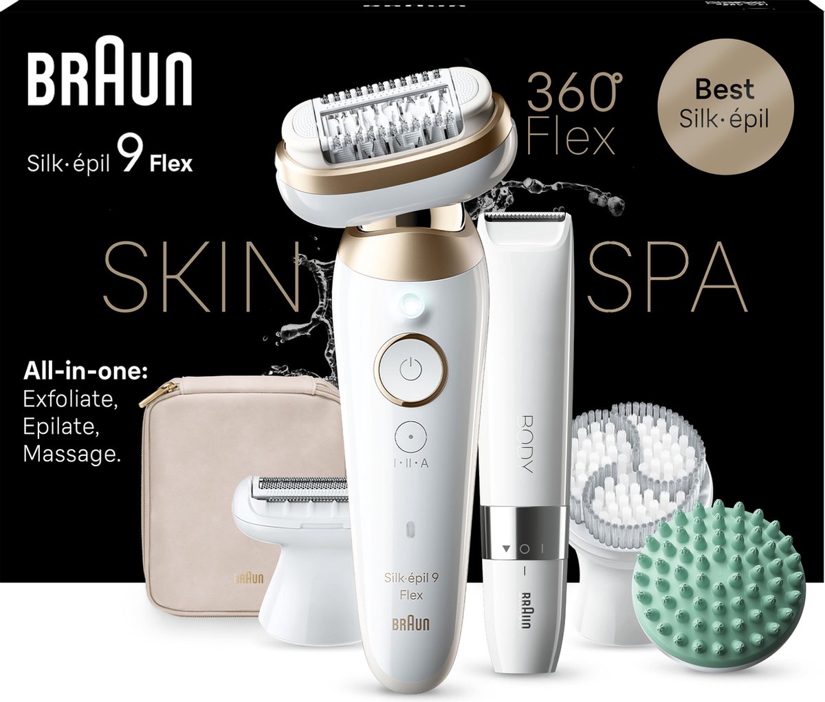 Braun Ses9-481 3d Epilator Wit