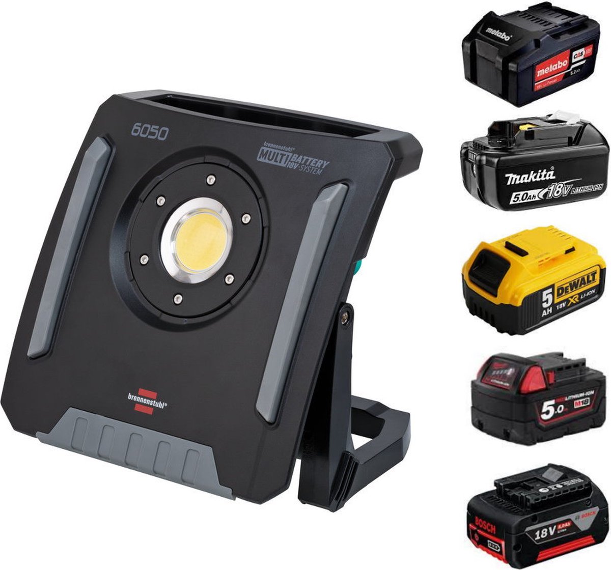 Brennenstuhl 1173140600 MULTI- Hybride LED-werklamp - 6200lm - IP65