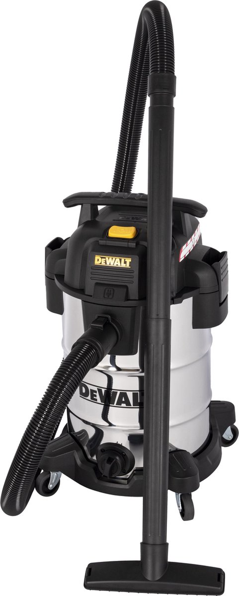 DeWALT DXV30SAPTA Stofzuiger - Nat/Droog - 1050W - 30L - Roestvrijstale Tank