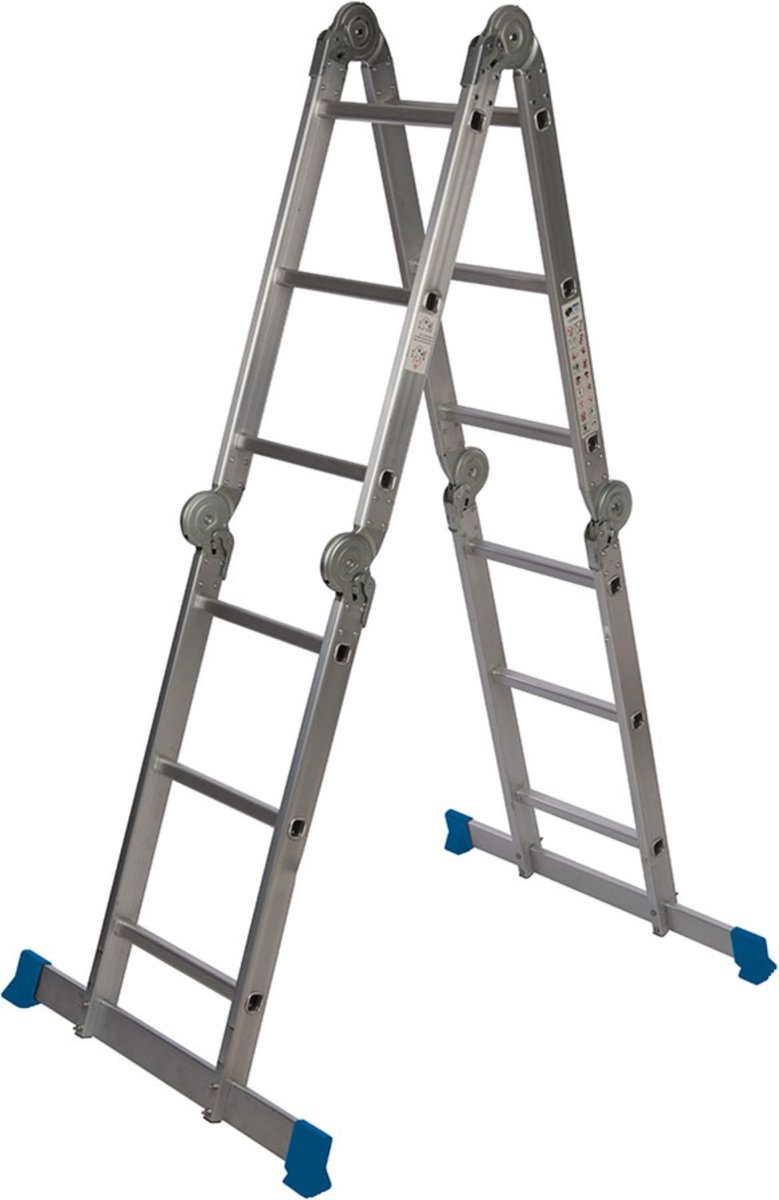 Silverline 953474 Multifunctionele Ladder Met Platform - 3,6m
