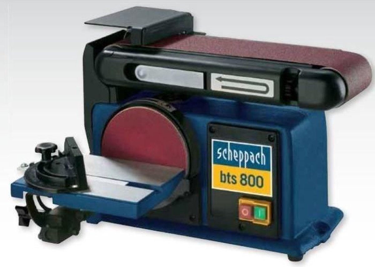 Scheppach BTS800 Band- En Schijfschuurmachine - 370W - 2850tpm - 150mm