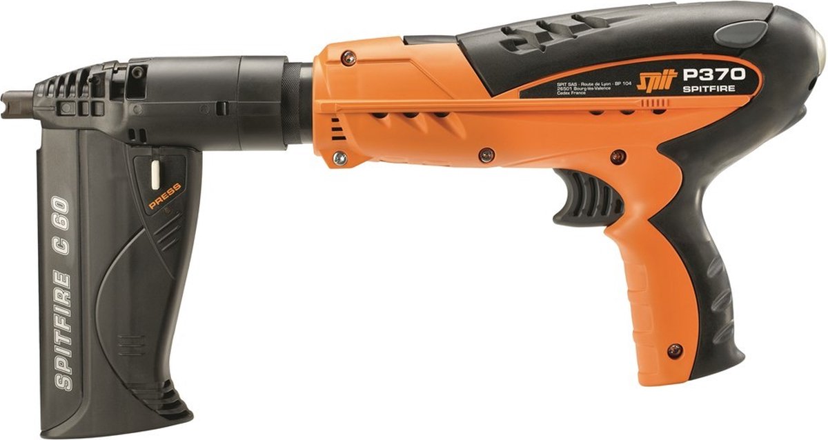 Spit P370 C60 Tacker Op Kruit Incl. Magazijn - 350J