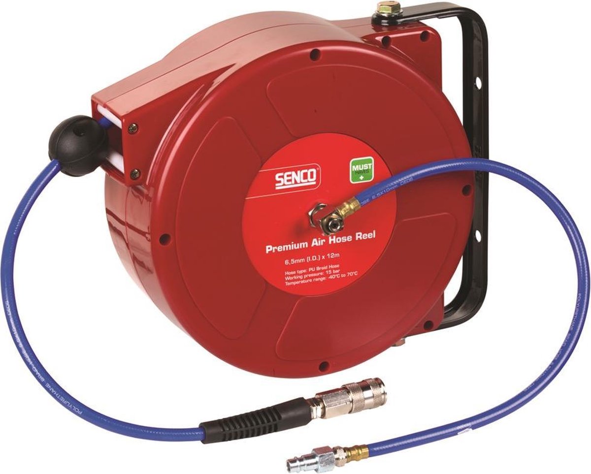 Senco 4000720 Wandslanghaspel - Automatisch - 6,5mm X 12m