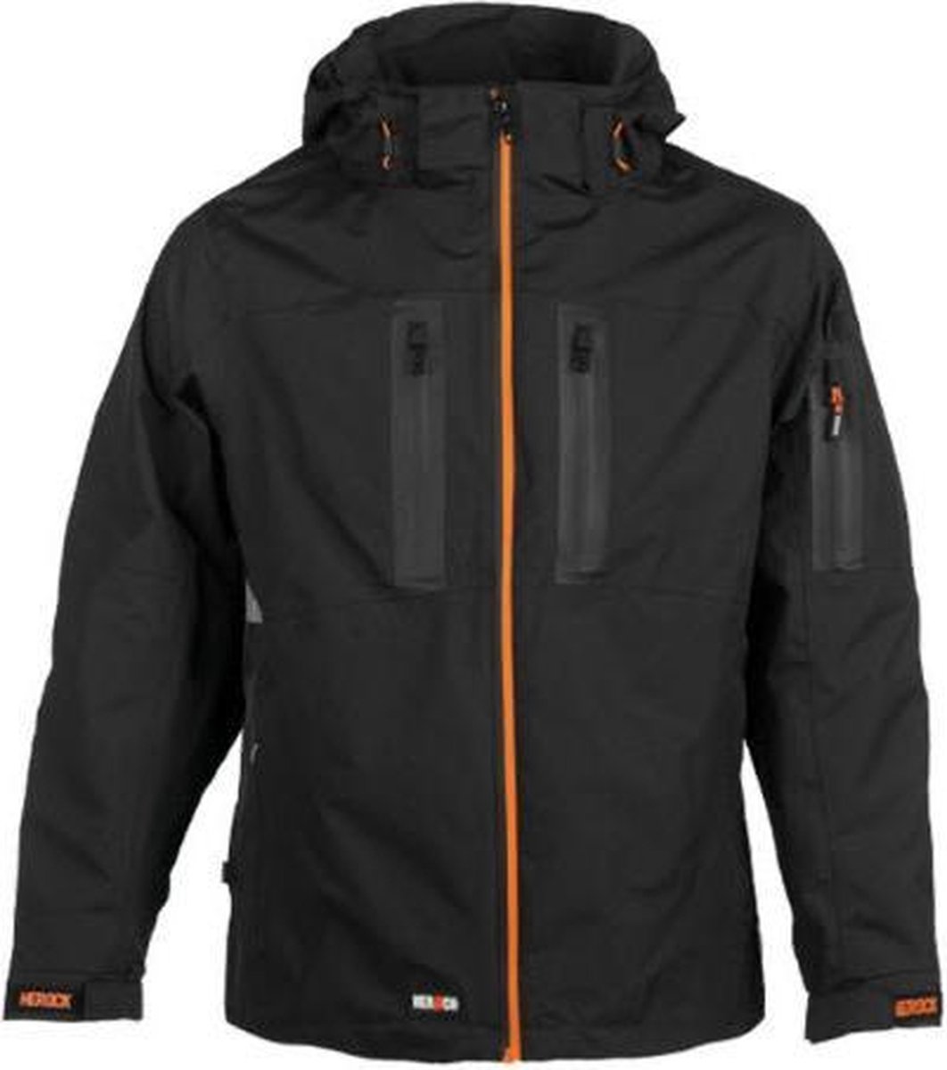 Herock Aspen Regenjas - Zwart - Maat M - Experts