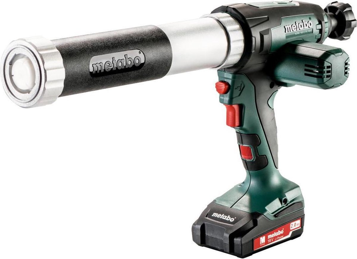 Metabo KPA 18 LTX 400 18V Li-Ion Accu Kitspuit Set (1x 2.0Ah Accu) - 400mm