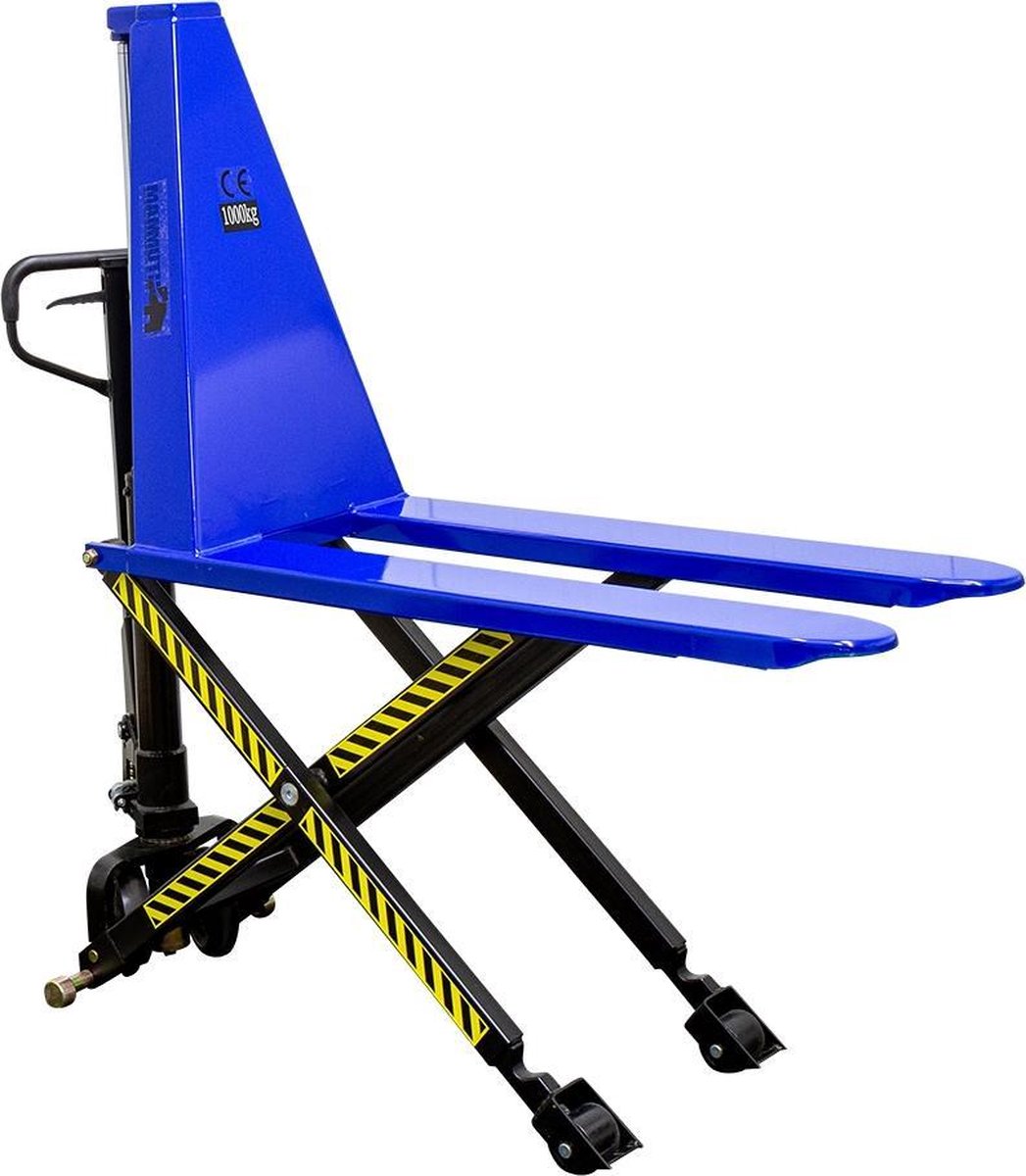 Palletwagen 1000 Kg hoogheffend