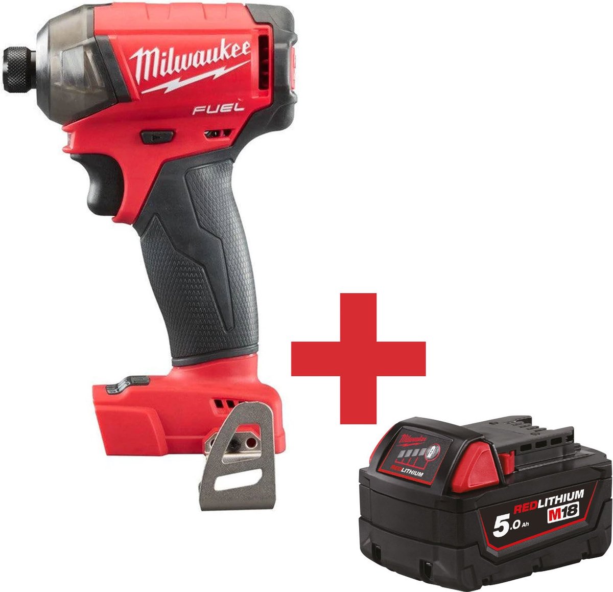 Milwaukee M18 FQID-0X 18V Li-Ion Accu Slagschroevendraaier Body In HD Box - Koolborstelloos