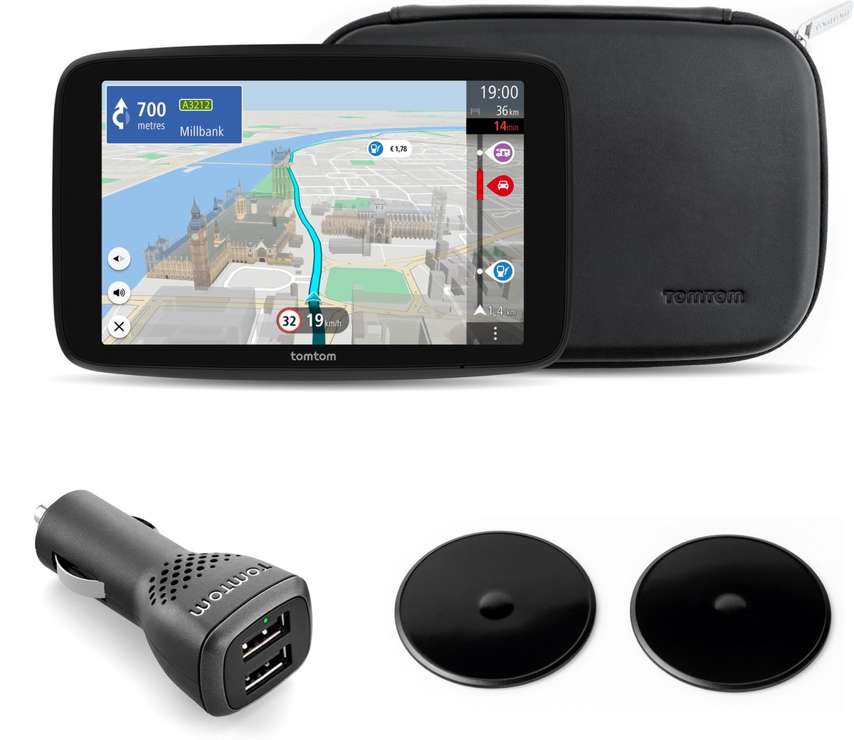 TomTom Go Camper Max 7'' - Premium Pack Navigatiesysteem Wereldwijd