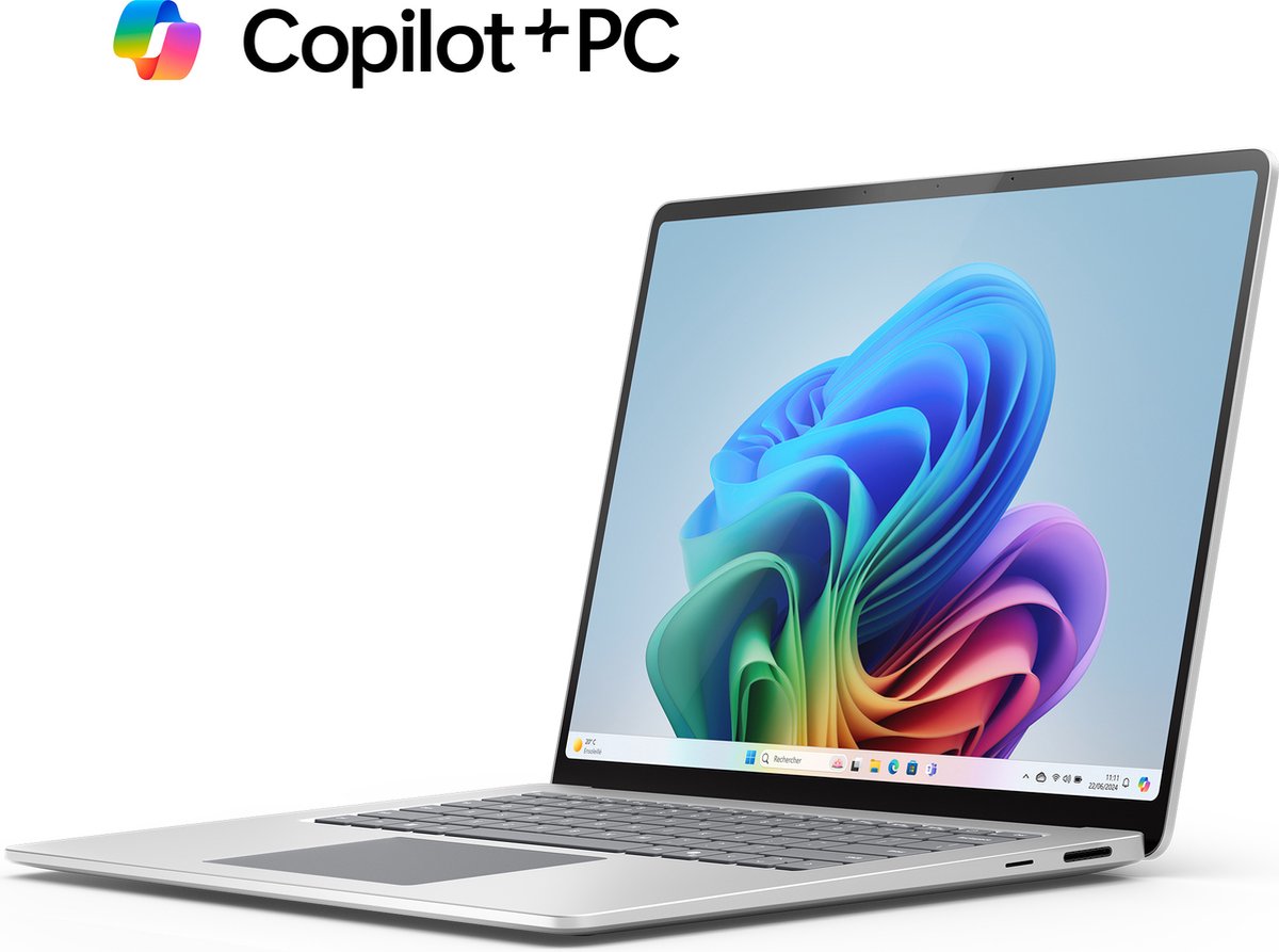 Microsoft Surface Laptop - 15 Inch Snapdragon X Elite 16 Gb 256 Platinum Copilot+ Pc