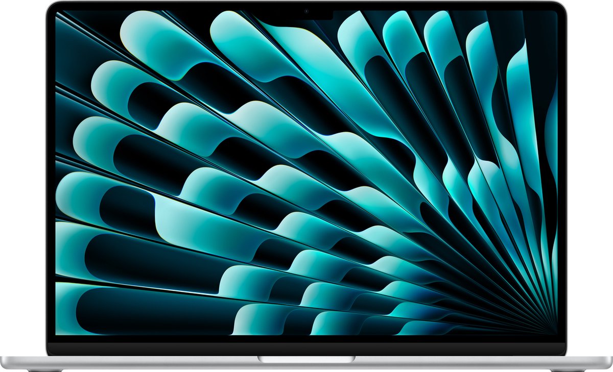 Apple Macbook Air (2024) Zilver - 15.3 Inch Apple M3 10-core GPu 8 Gb 512