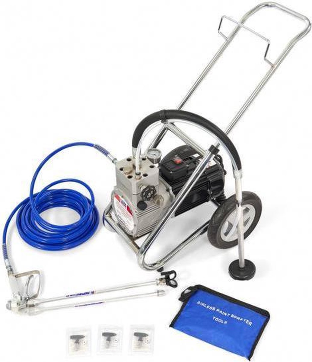 Hogedruk AIRLESS verfspuit 1500 Watt