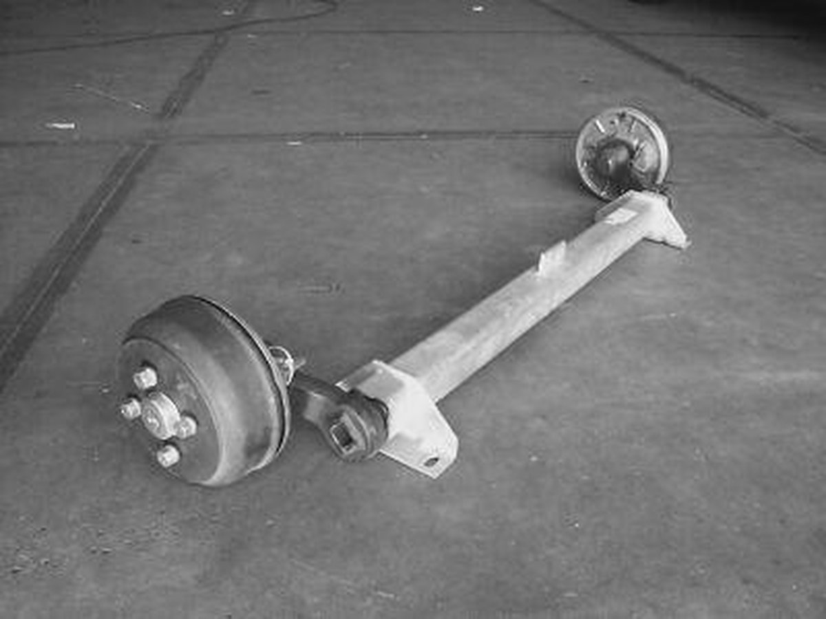 Torsie-as geremd 1400 kilo 5-gaats 1540/1990 mm