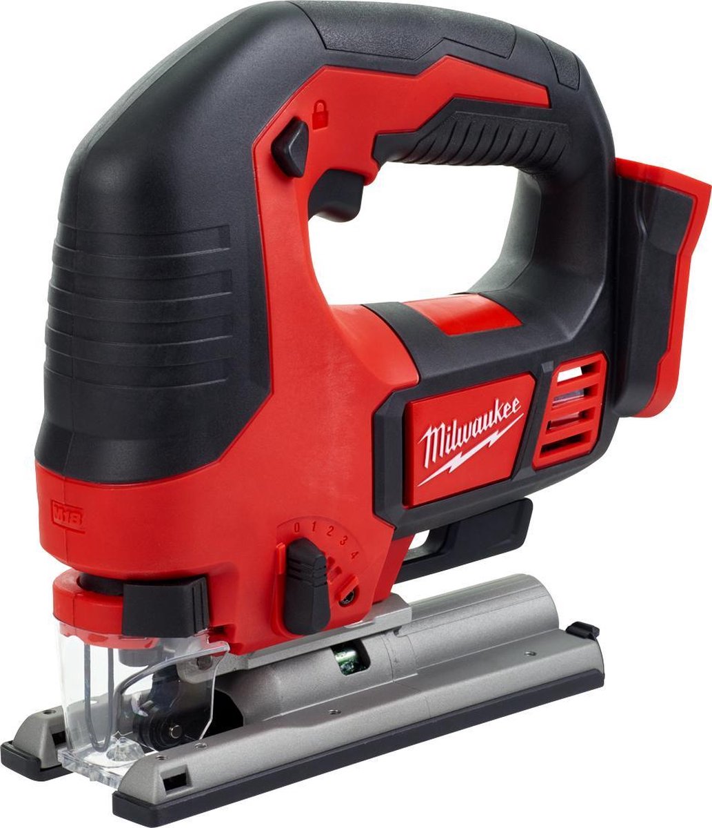 Milwaukee M18 BJS-0 18V Li-Ion Accu Decoupeerzaag Body - D-greep - Variabel