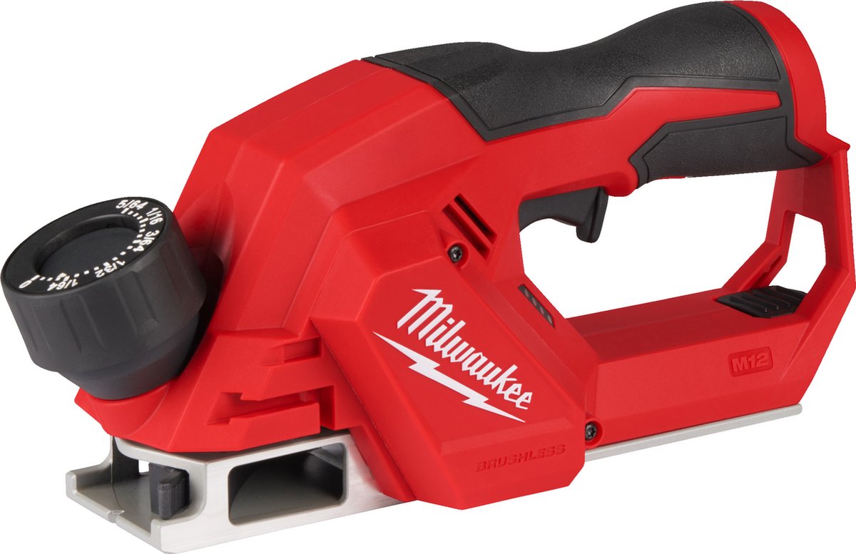 Milwaukee M12 BLP-0X Koolborstelloze Schaafmachine In HD Box - 12V