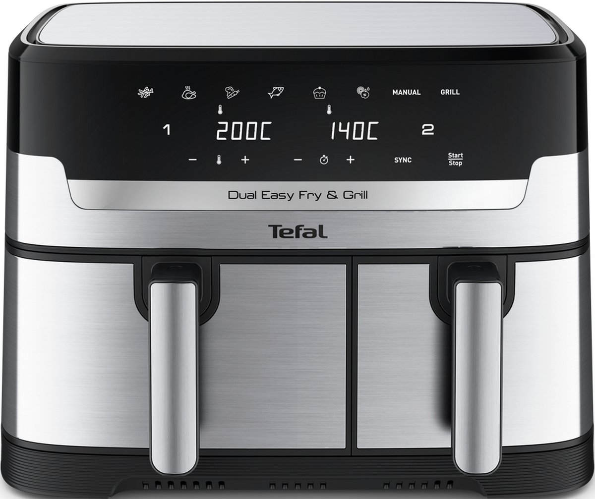 Tefal Ey905d Dual Easy Fry & Grill Xxl