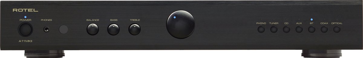 Rotel A11MKII stereo versterker zwart