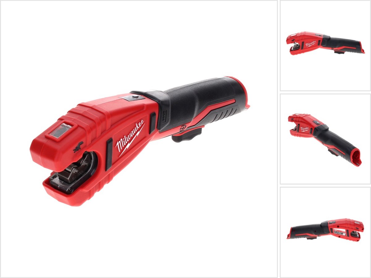 Milwaukee C12 PC-0 12V Li-Ion Accu Pijpsnijder Voor Koper Body