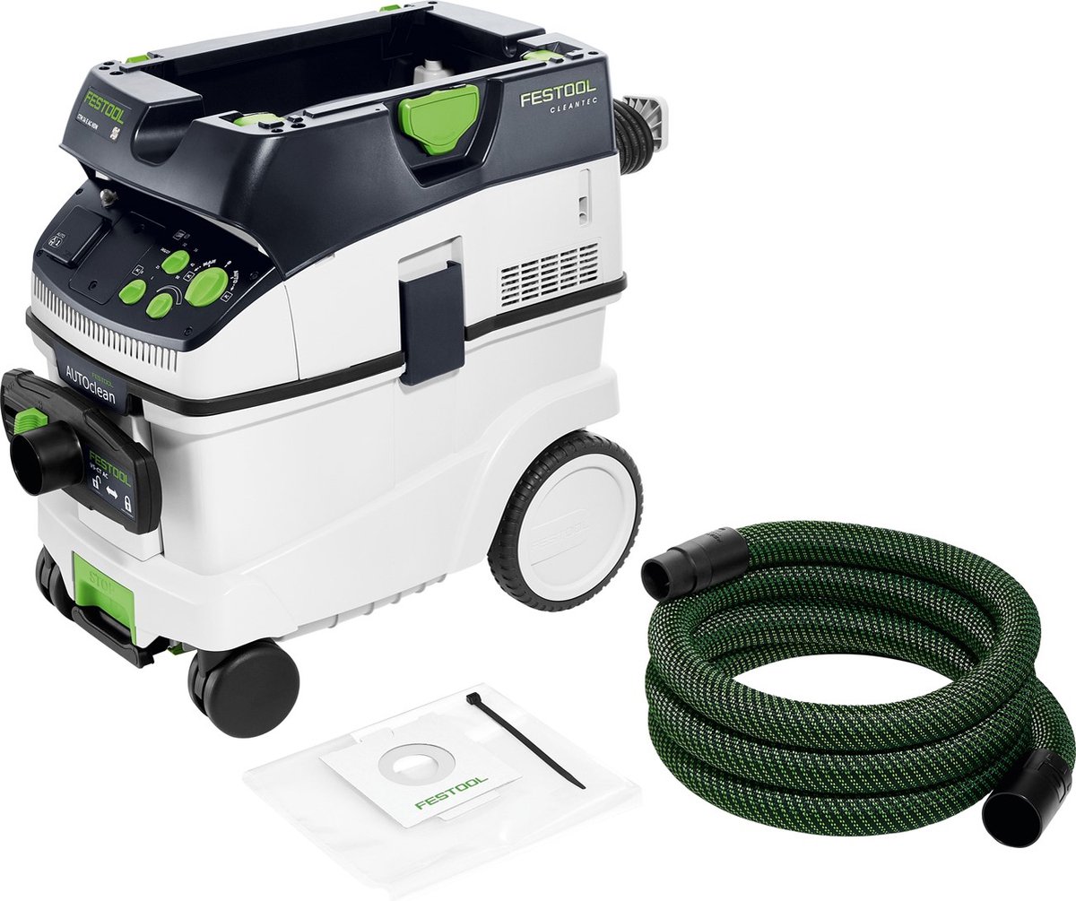 Festool CTM 36 E AC-RENOFIX Bouwstofzuiger - Nat/Droog - 1200W - 36L