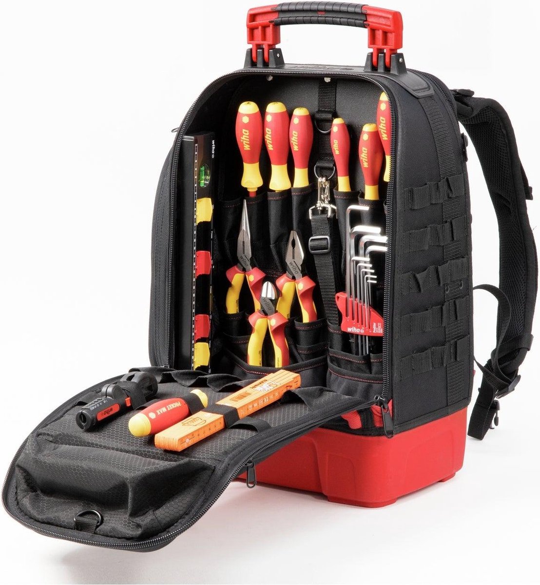 Wiha 28-delige Elektricien Gereedschaprugzak Electric - 45528