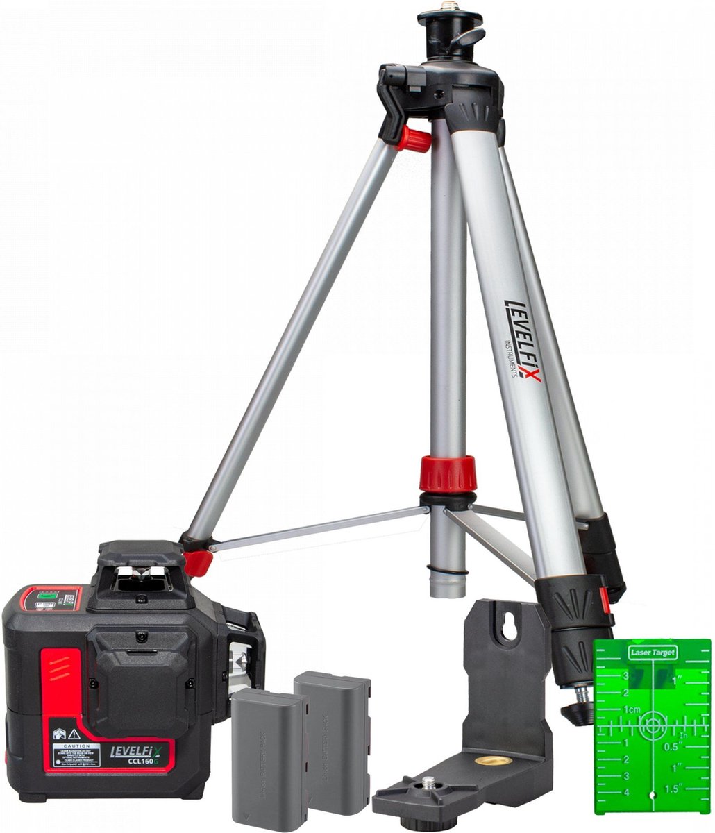 Levelfix CCL160 Li-ion Accu Kruislijnlaserset