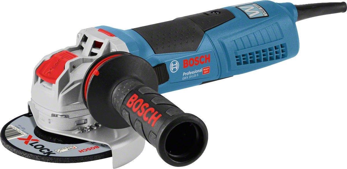 Bosch GWX 19-125 S X-LOCK Haakse Slijper - 1900W - 125mm - Variabel - Softstart