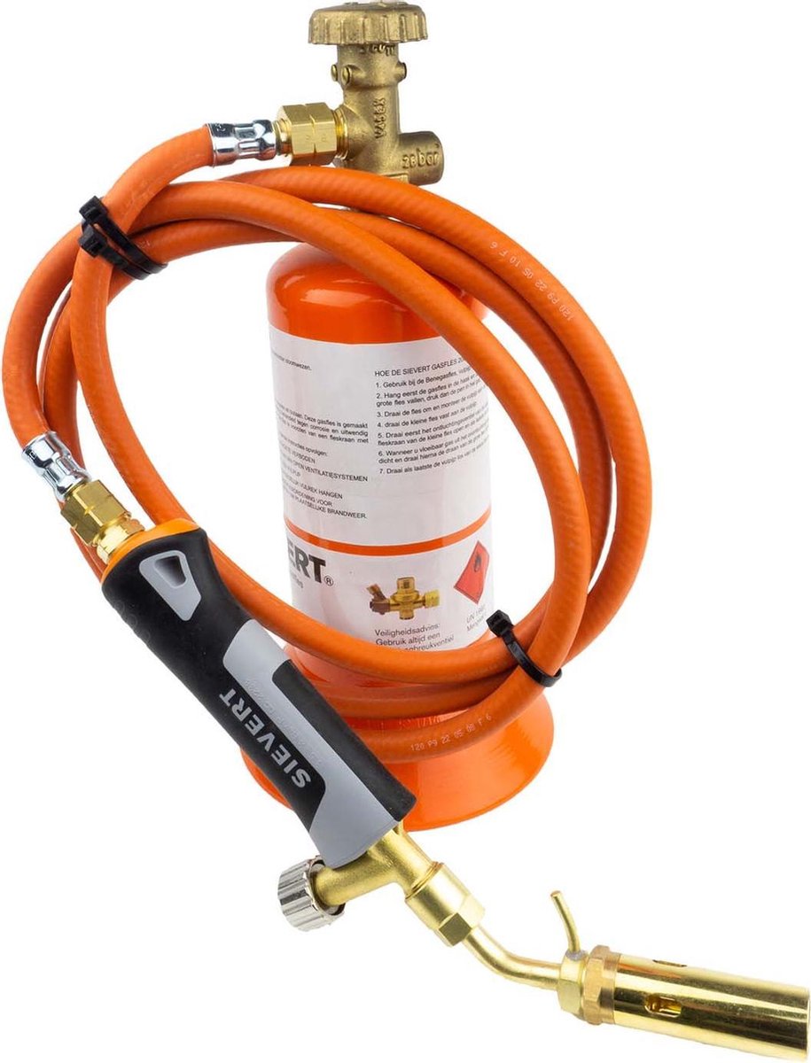 Sievert Pro 86 Soldeerset Incl. Slang, Handgreep En Brander