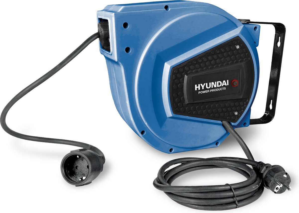 Hyundai 55972 Automatische Kabelhaspel - 15m+1m