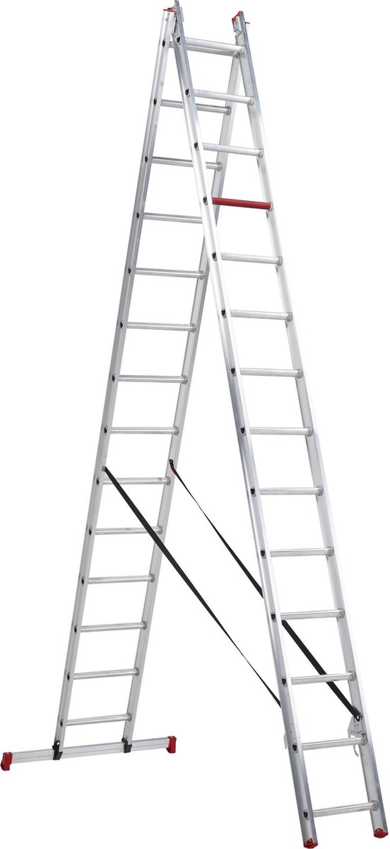 Altrex All Round AR 2065 Reformladder - Aluminium - 2 X 14 Sporten - 7m