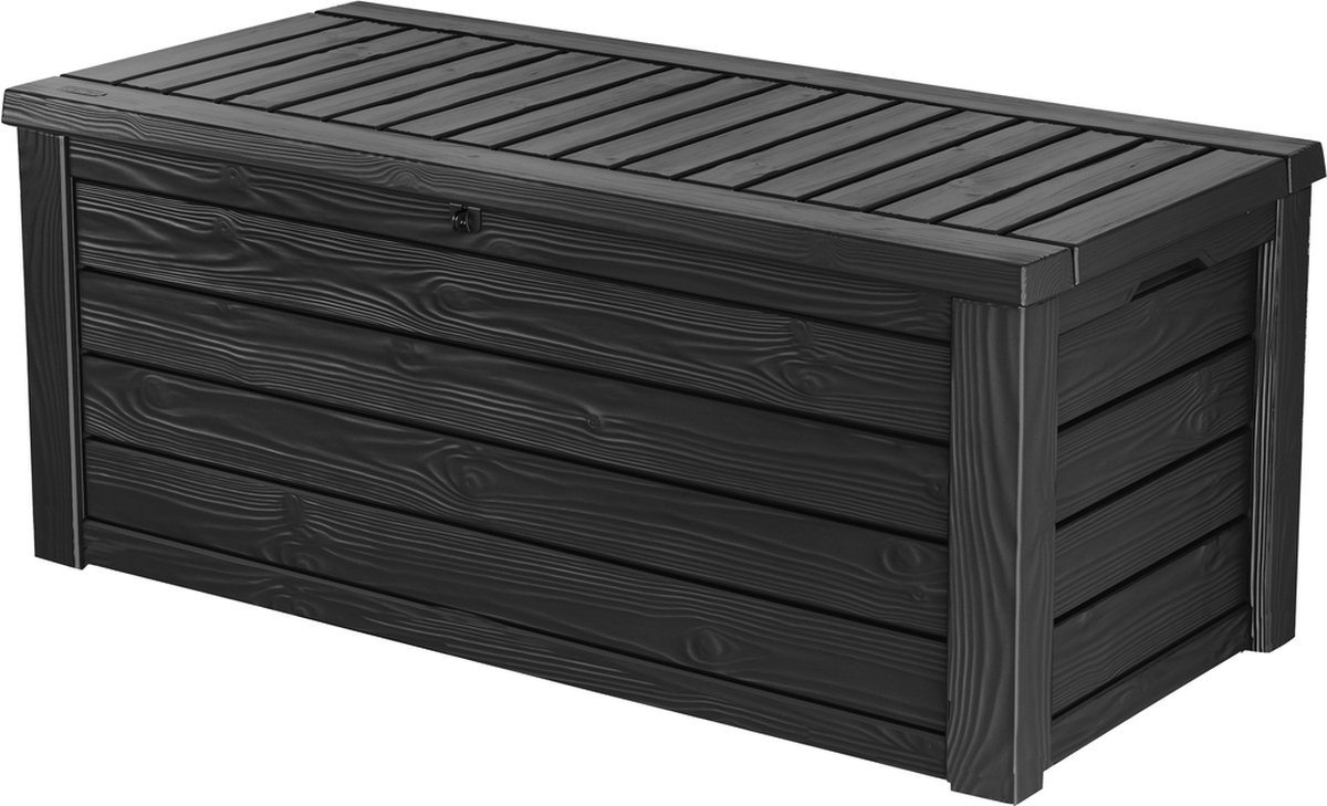 Keter 234590 Westwood Opbergbox - 570 L - 155x72.4x64.4 Cm - Grafiet