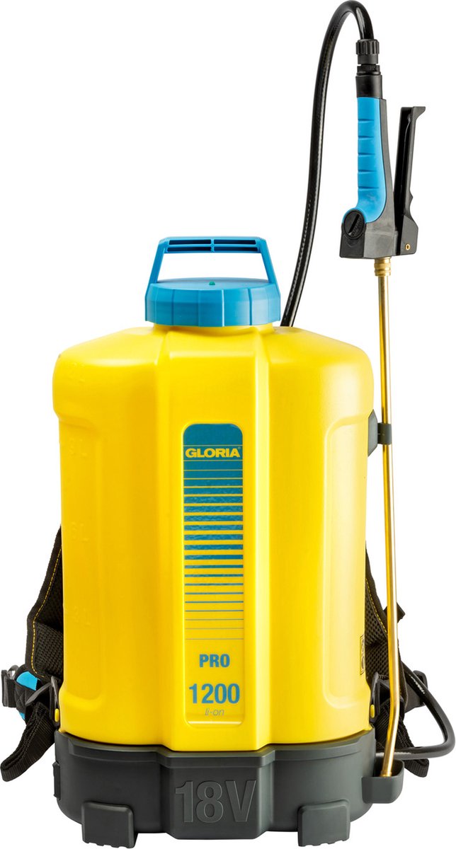 Gloria Pro 1200 Accu Rugsproeier - 12L