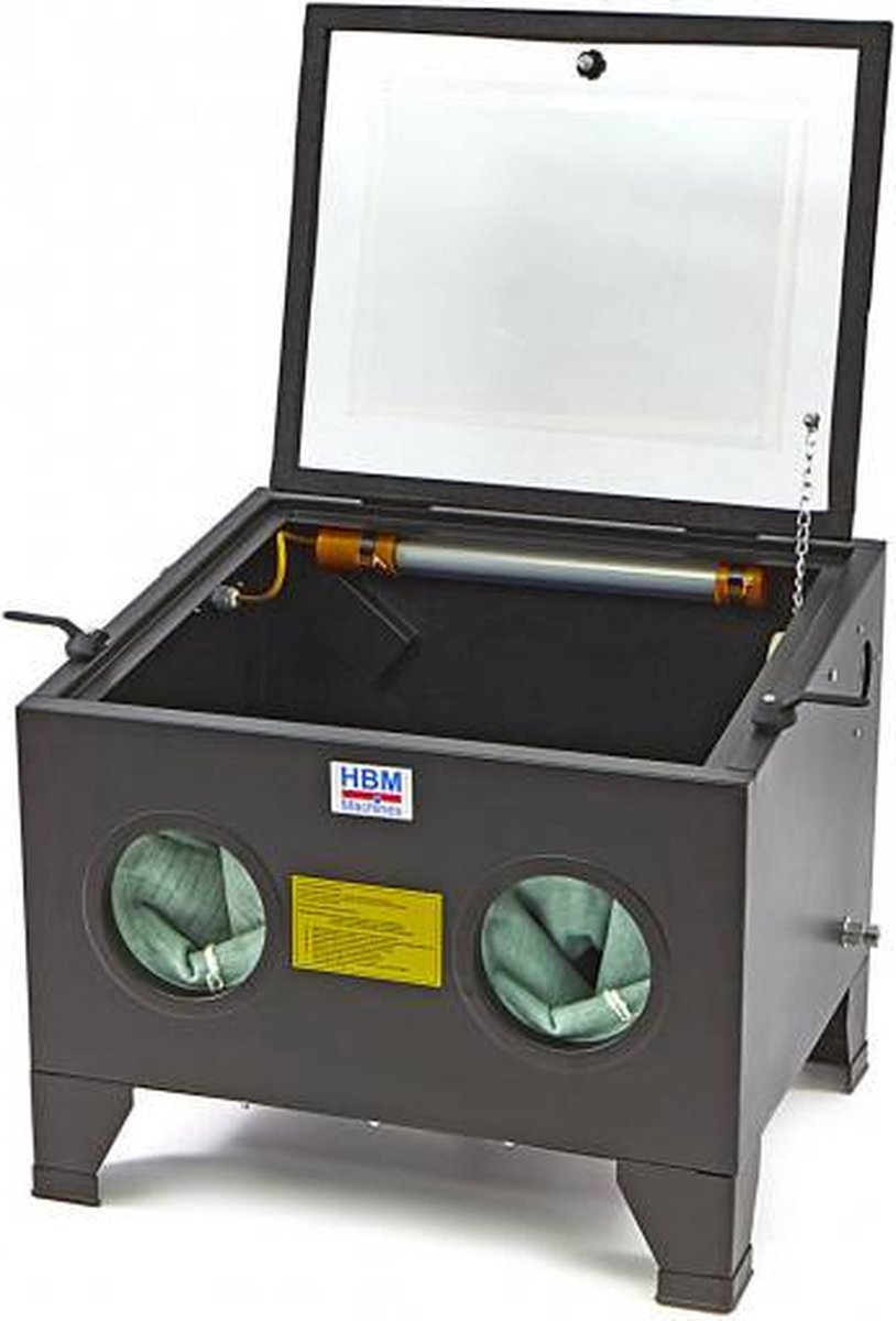 HBM SBC 90 straalcabine ZWART