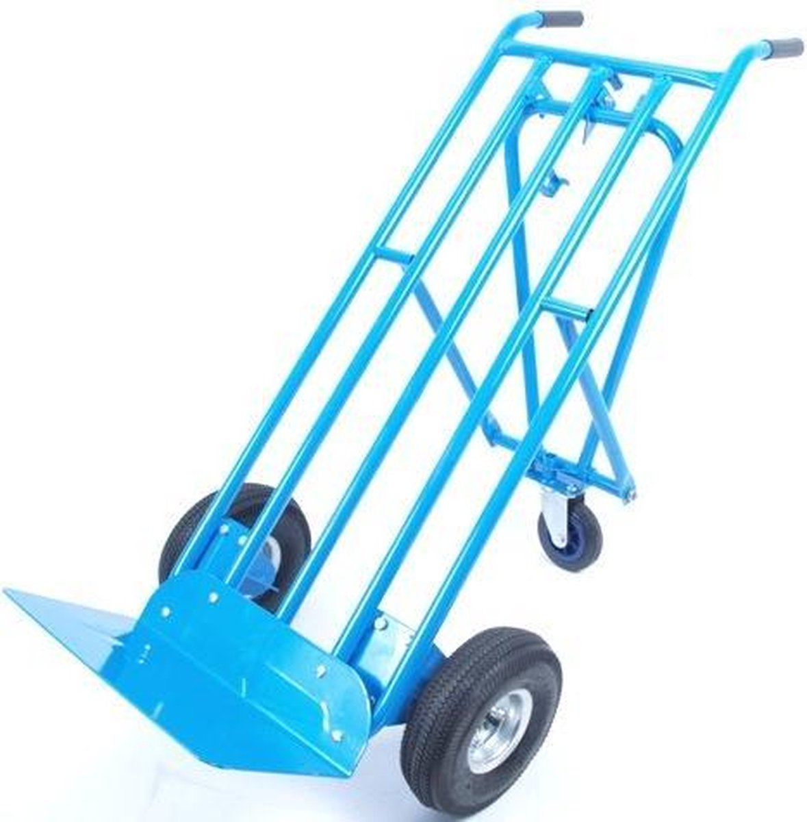 Steekwagen 200 Kg met steunwiel