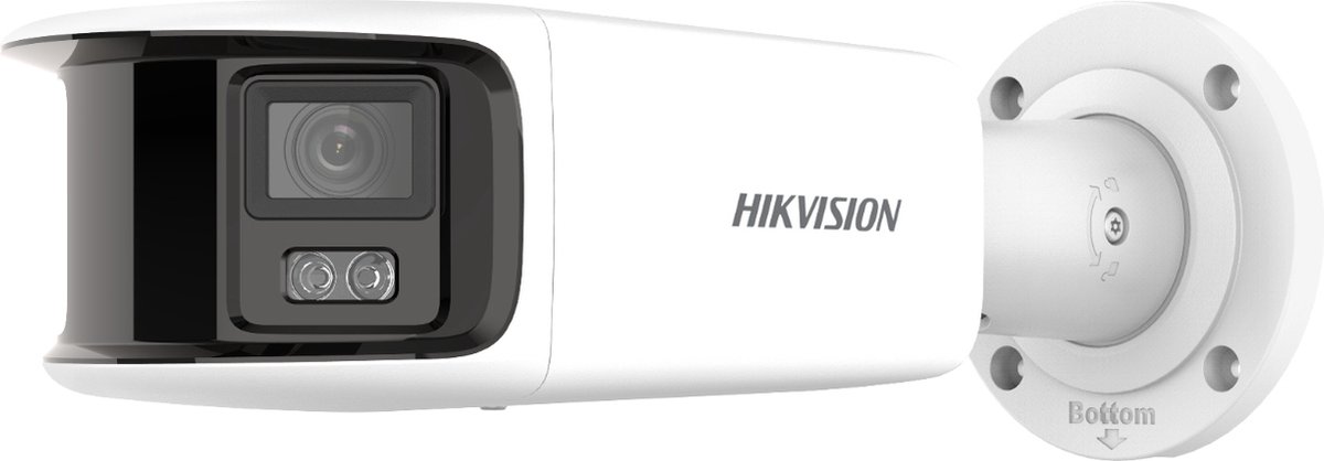 Hikvision DS-2CD2T87G2P-LSU/SL 4 Megapixel, Bullet Camera, ColorVu, 180 Graden Panoramisch, 2.8MM