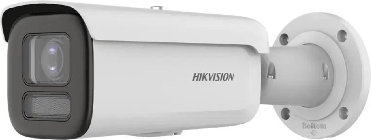 Hikvision DS-2CD2647G2HT-LIZS - ColorVu Hybrid - Bullet - Varifocal - 4MP - IP - Wit