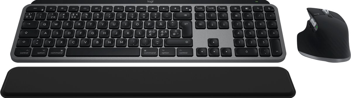 Logitech Mx Keys S Combo Voor Mac Draadloos Toetsenbord En Muisset Zwart