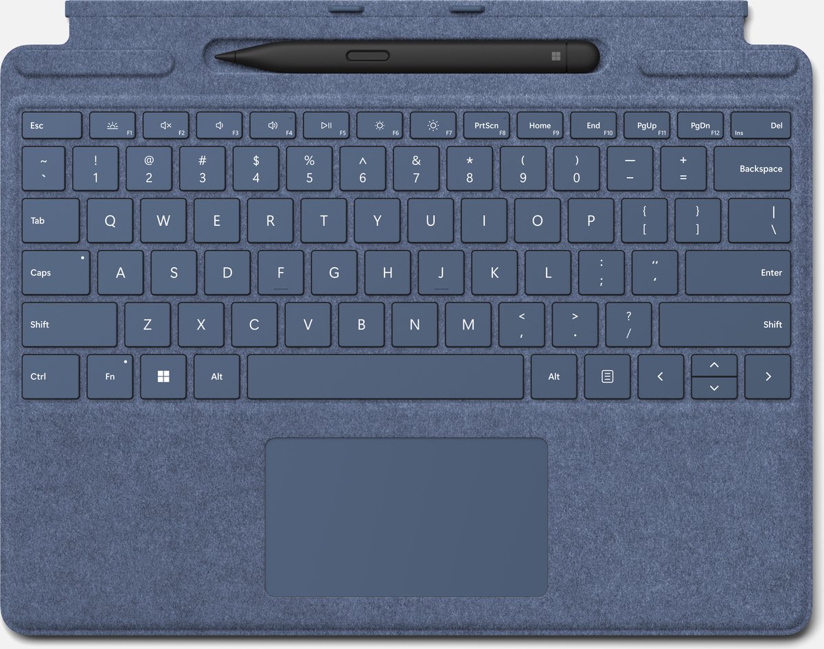 Microsoft Surface Pro Signature Keyboard Met Slim Pen 2 - Saffier