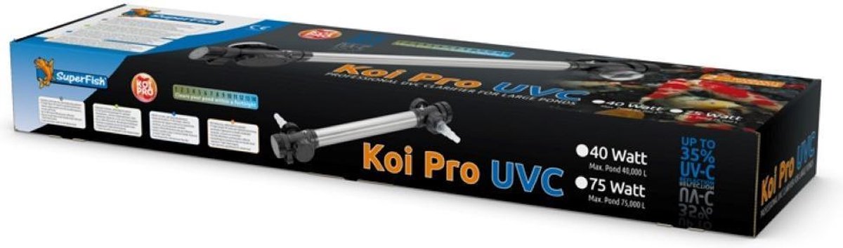 SuperFish SuperFish koi pro rvs uvc T-5 40Watt / 40.000L