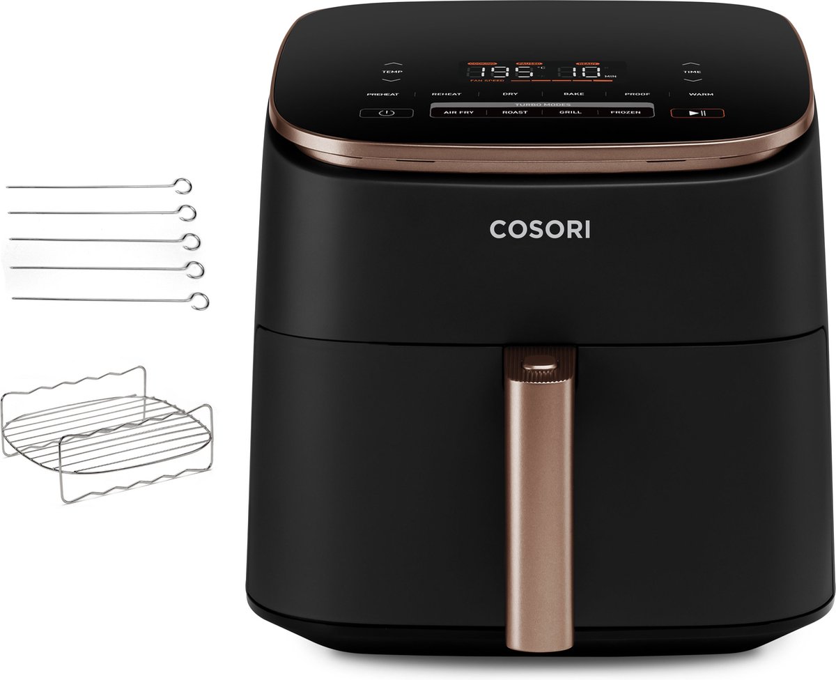 Cosori Turboblaze Xxl Heteluchtfriteuse Zwart