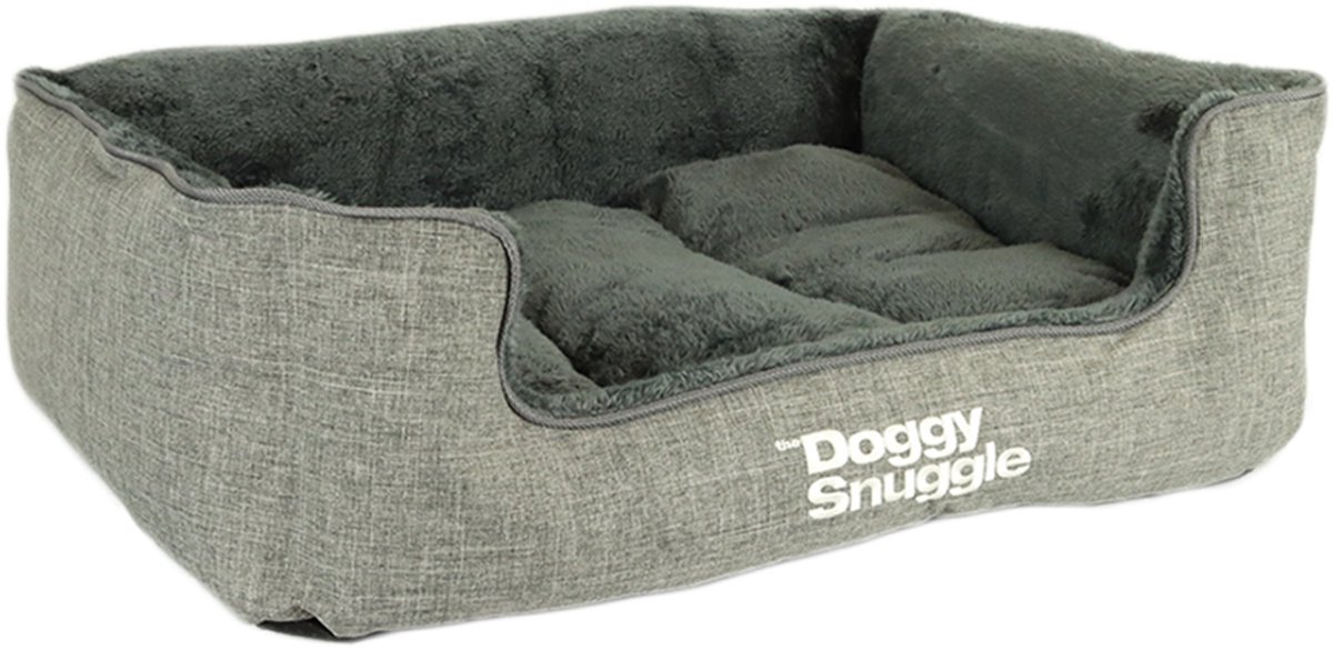 Doggy Bagg Snuggle Lichtgrijs XL 100 x 80 x 25 cm