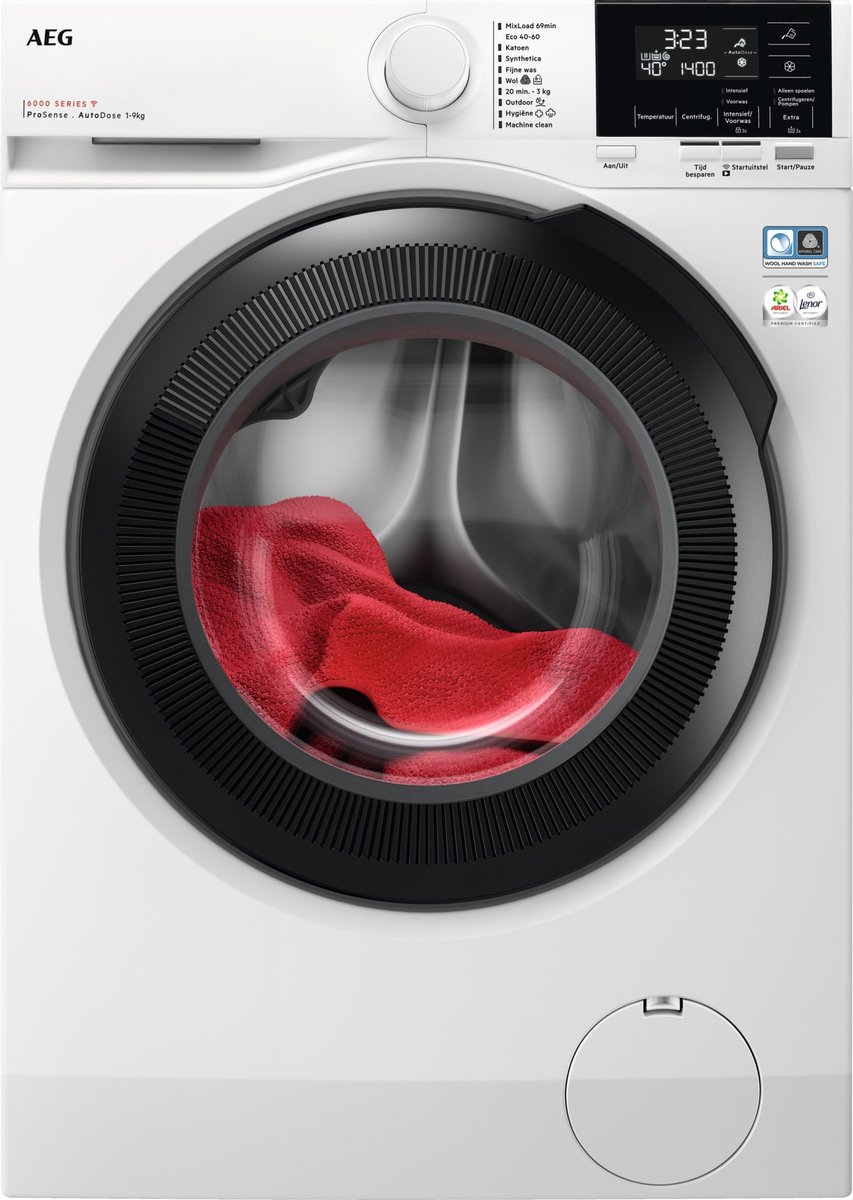 AEG Lr639ad44 6000-serie Prosense Autodose Wasmachine