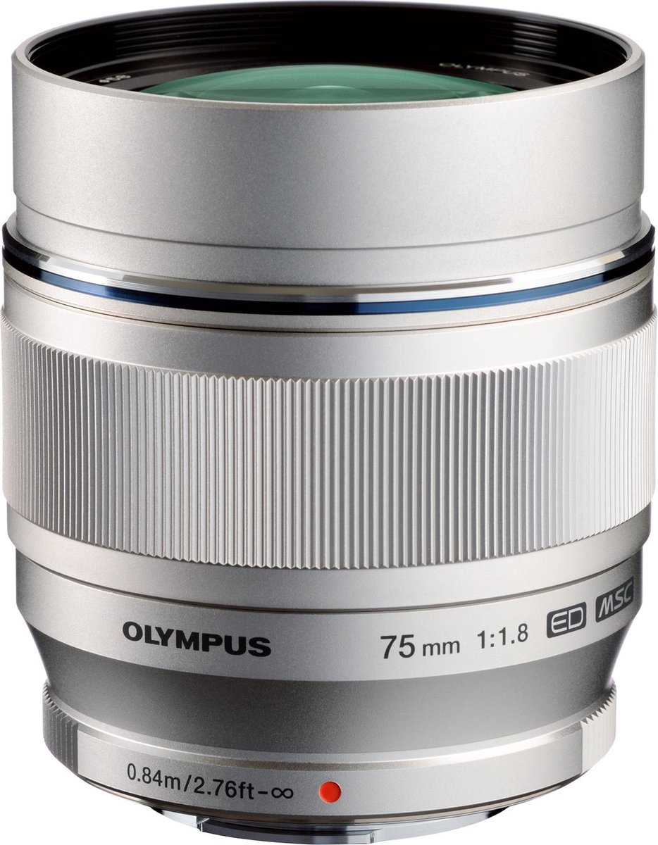 Olympus M.Zuiko ED 75mm 1.8 Silver