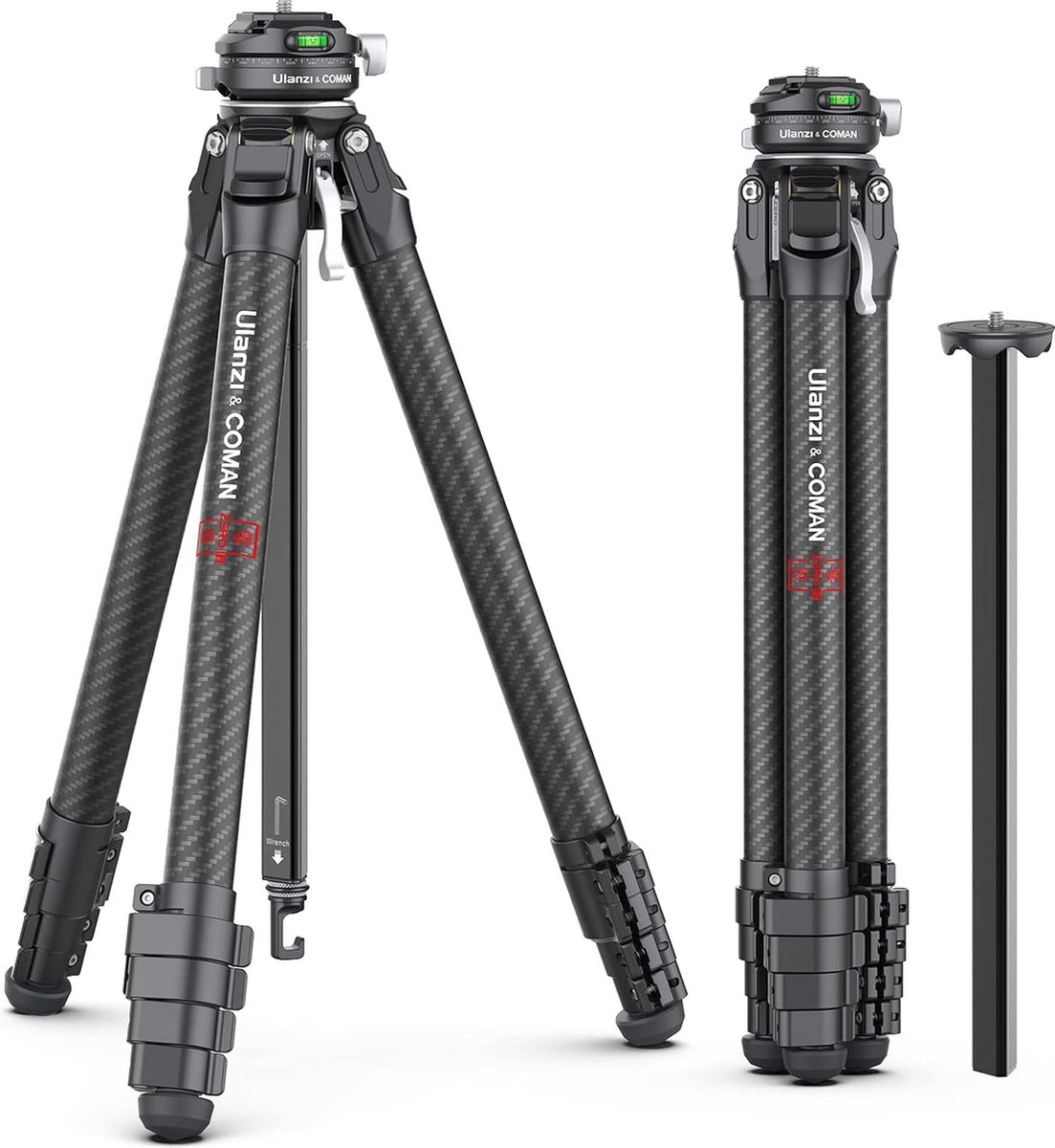 Ulanzi X Coman Zero Y Carbon Light Weight Travel Tripod