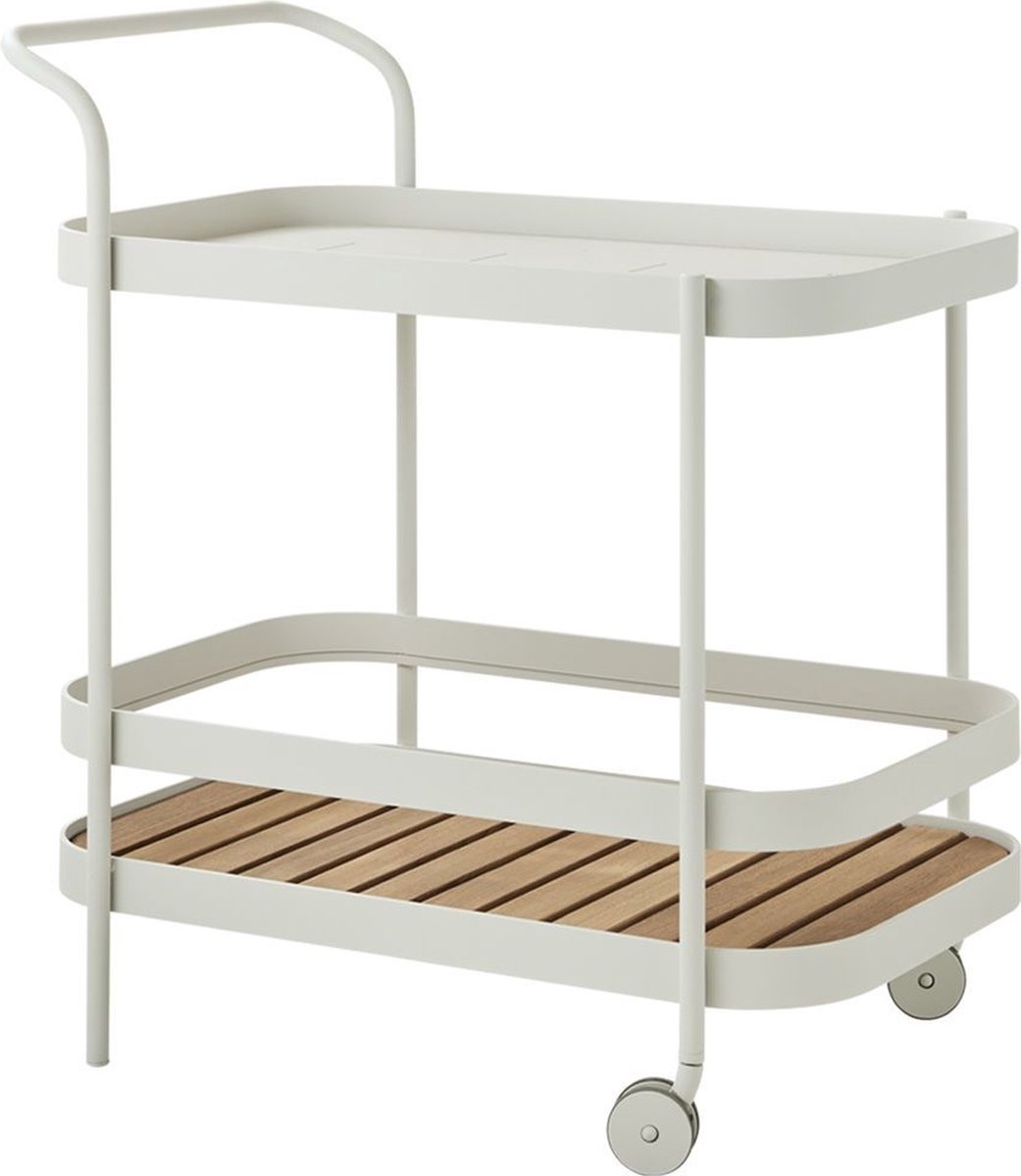 Cane-Line Roll Bartrolley White