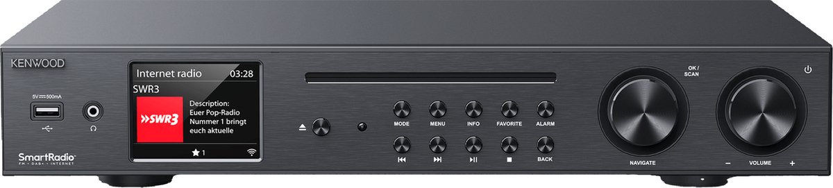 Kenwood Kr-w8000scd-b Receiver