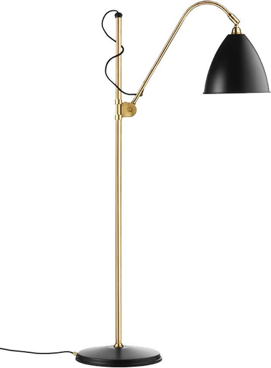 Gubi Bestlite BL3 Vloerlamp Medium Messing/zwart