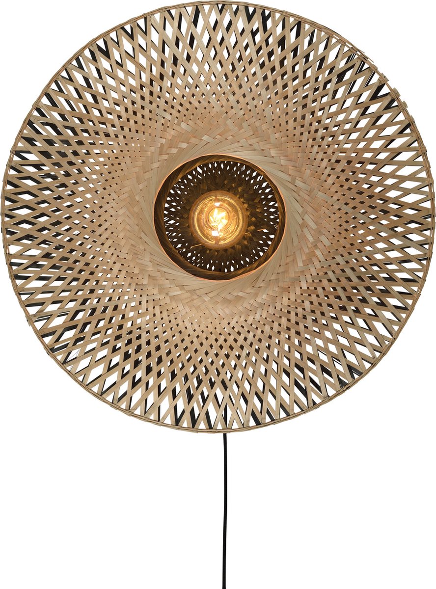 Good&Mojo Kalimantan Wandlamp MediumØ60 Naturel