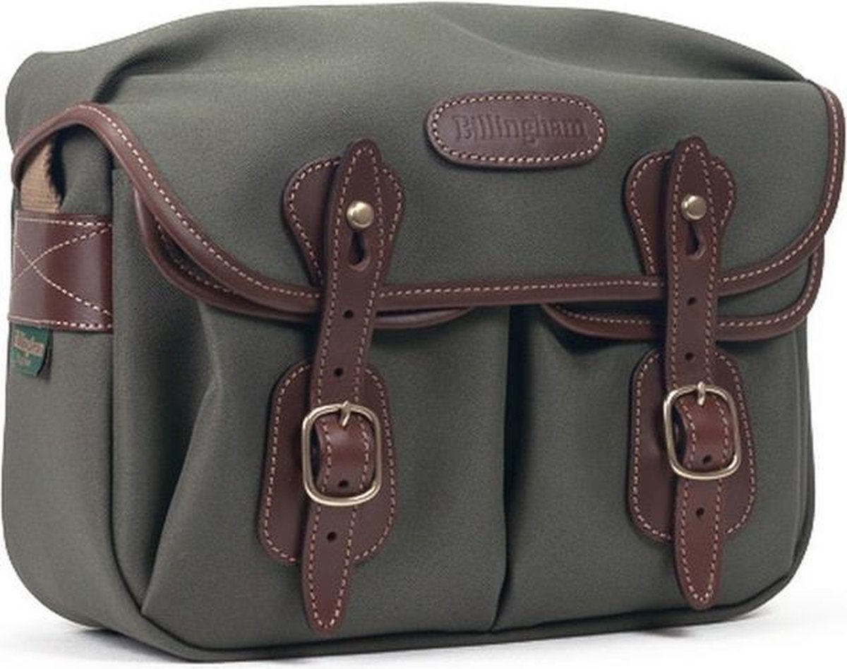 BILLINGHAM Hadley Small Sage Fibrenyte/Choc. Cameratas