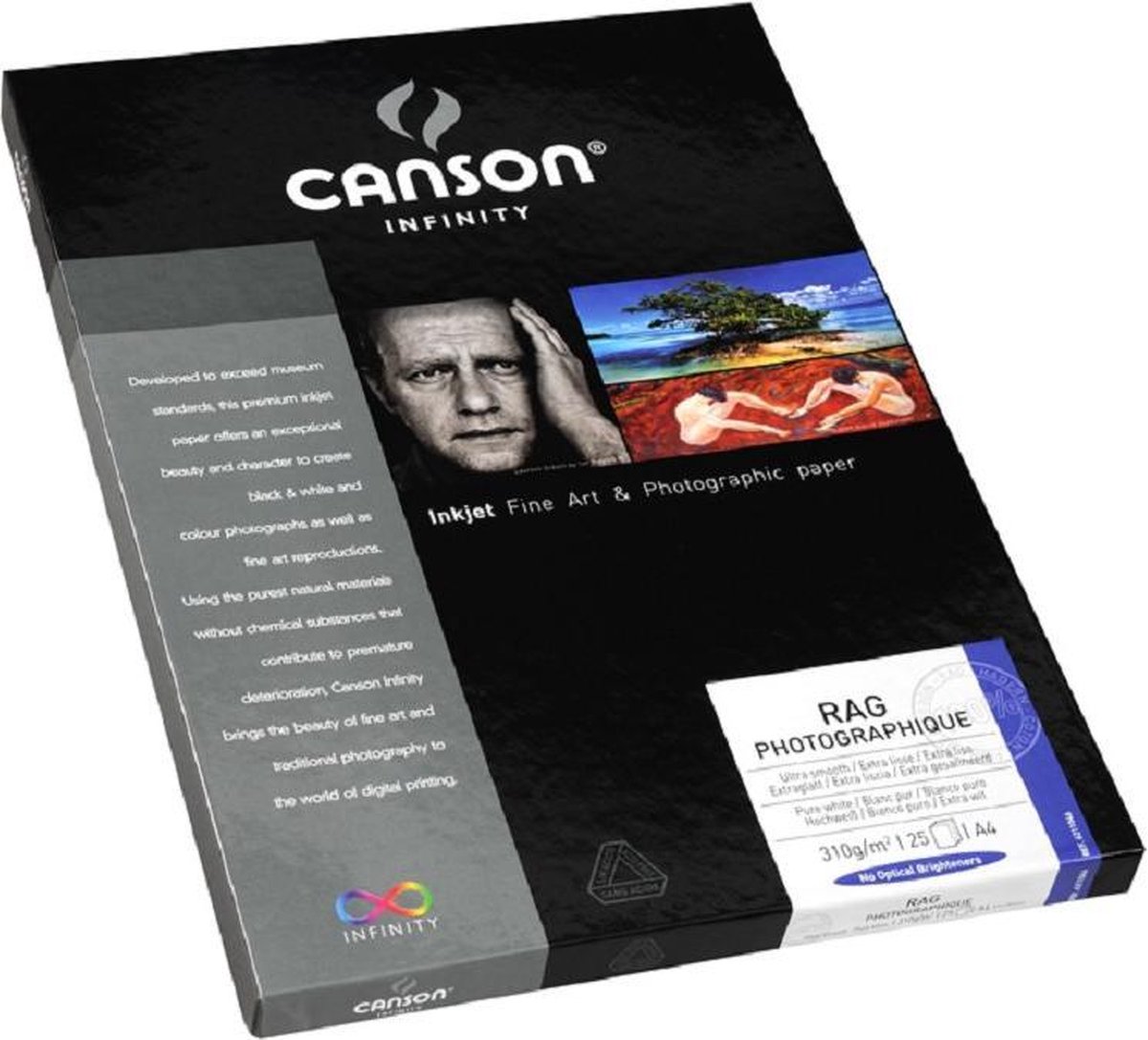 Canson RAG PHOTOGRAPHIQUE 310g A2 25 vel