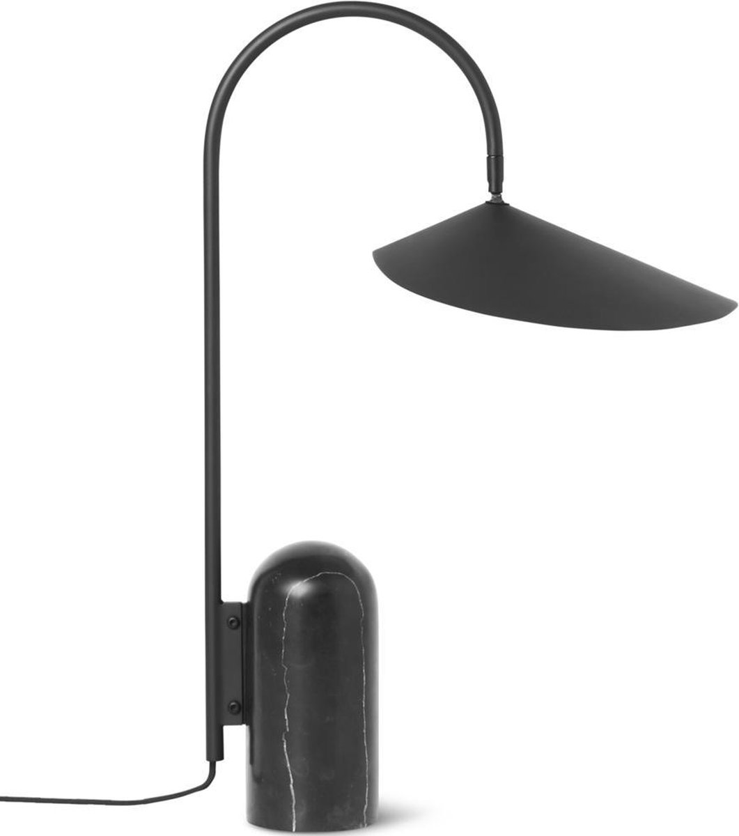 Ferm Living Arum Tafellamp Zwart