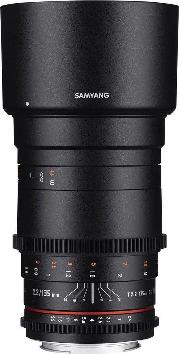 Samyang 135mm T2.2 VDSLR ED UMC Canon EF